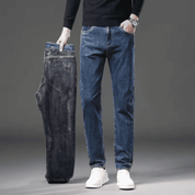Calça Jeans Masculina Reta com Pelúcia Forglows