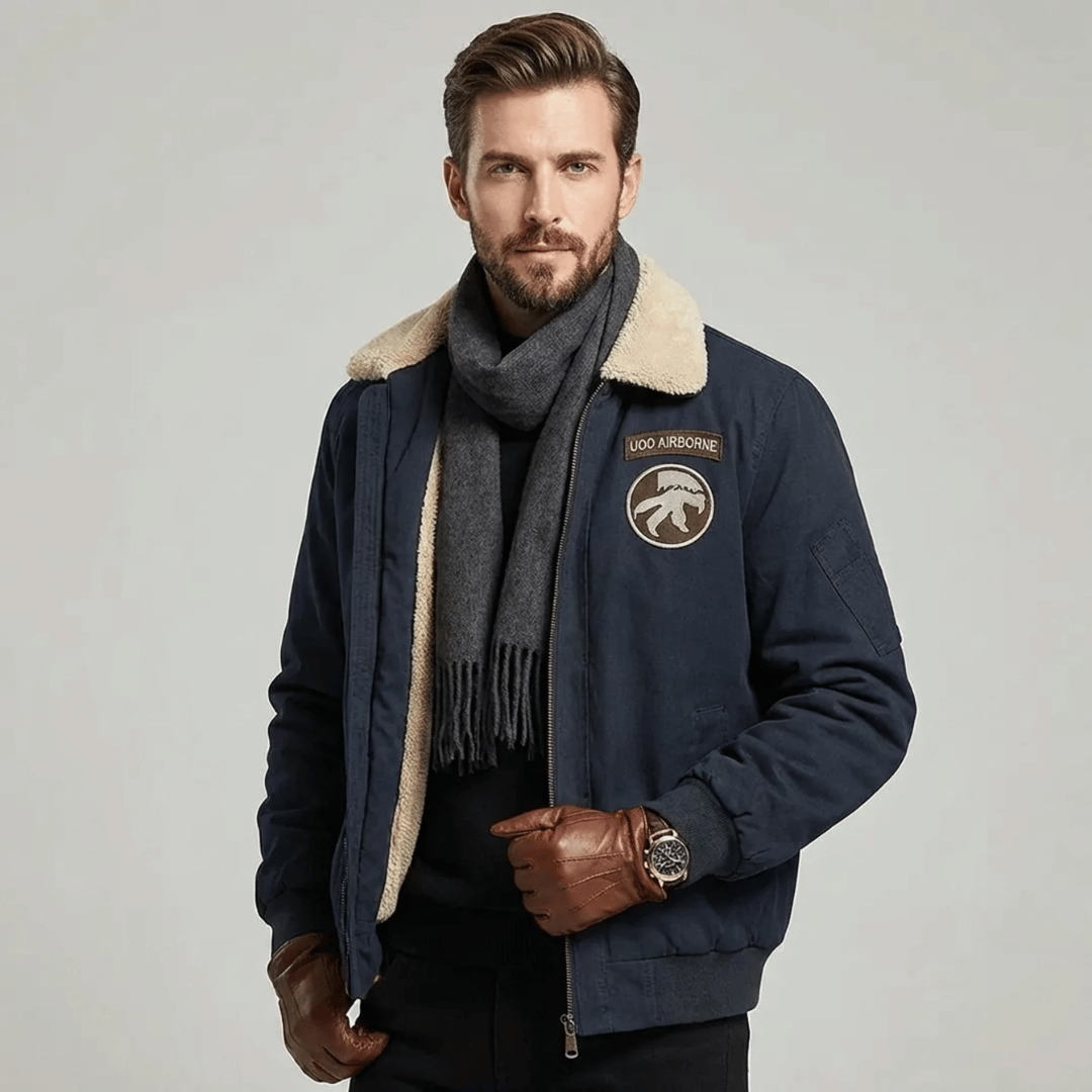 Jaqueta Masculina Forrada Airborne Forglows