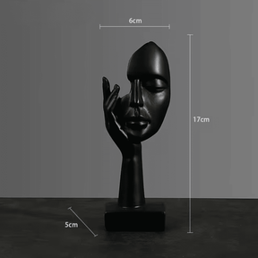 Escultura Abstrata Face