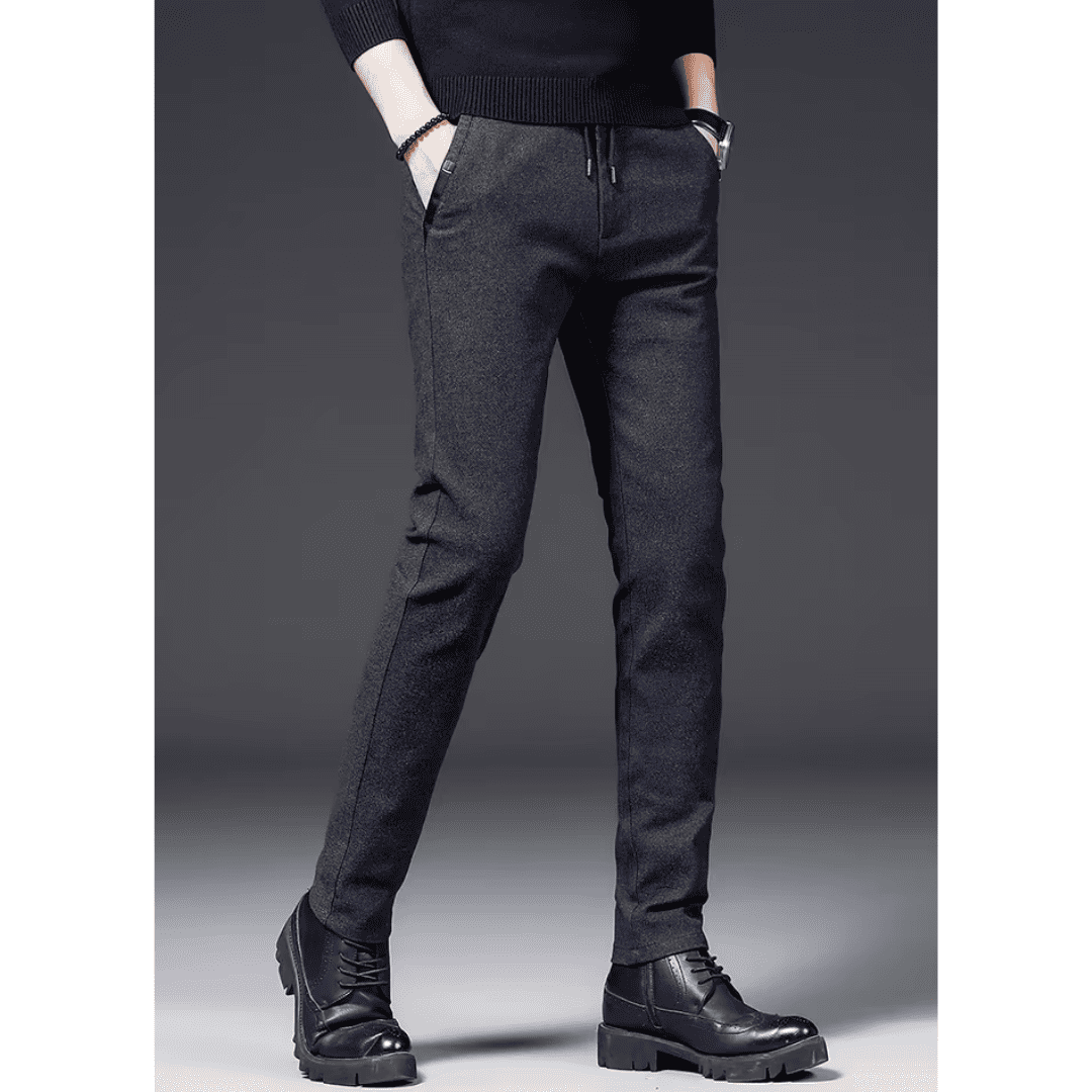 Calça Masculina Casual com Pelúcia Forglows