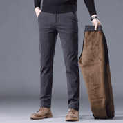 Calça Masculina com Pelúcia em Cotelê Forglows
