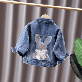 Jaqueta Jeans Infantil Menina