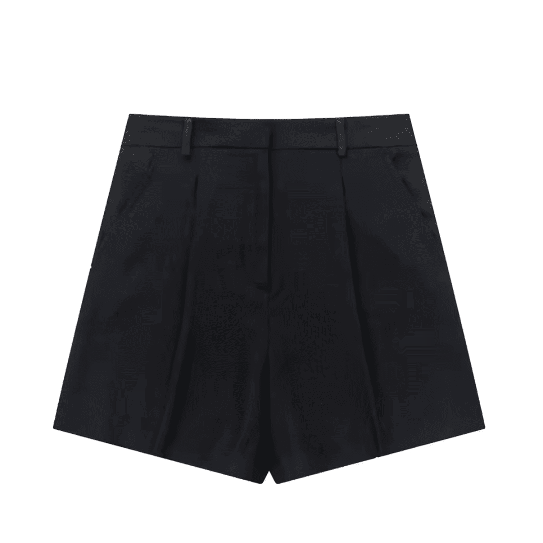 Shorts Alfaiataria Feminino Cintura Alta Ricca Forglows