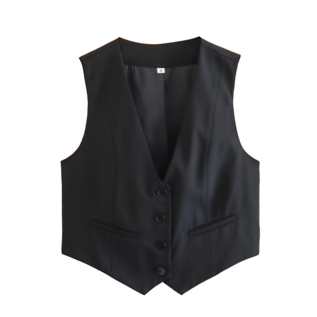 Colete Feminino Alfaiataria Yasmin Forglows