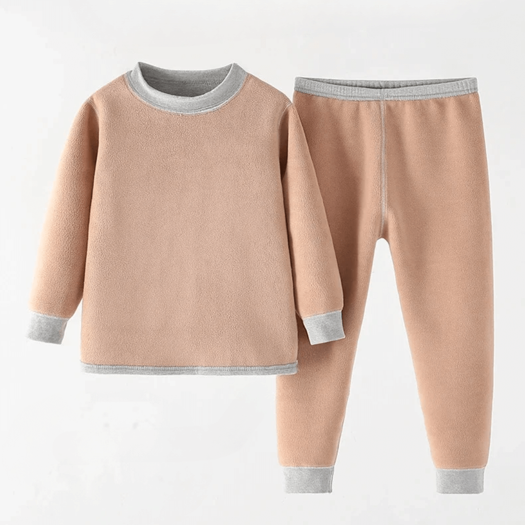 Conjunto Térmico Infantil com Pelúcia Unissex Forglows