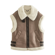Maxi Colete Feminino com Pelo Forglows