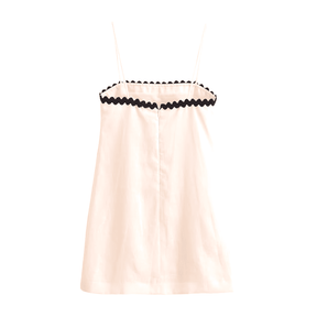 Vestido Feminino de Alcinha Reto em Linho