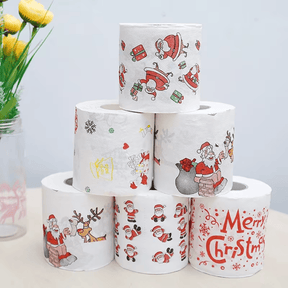Rolo de Papel Higiênico Natalino