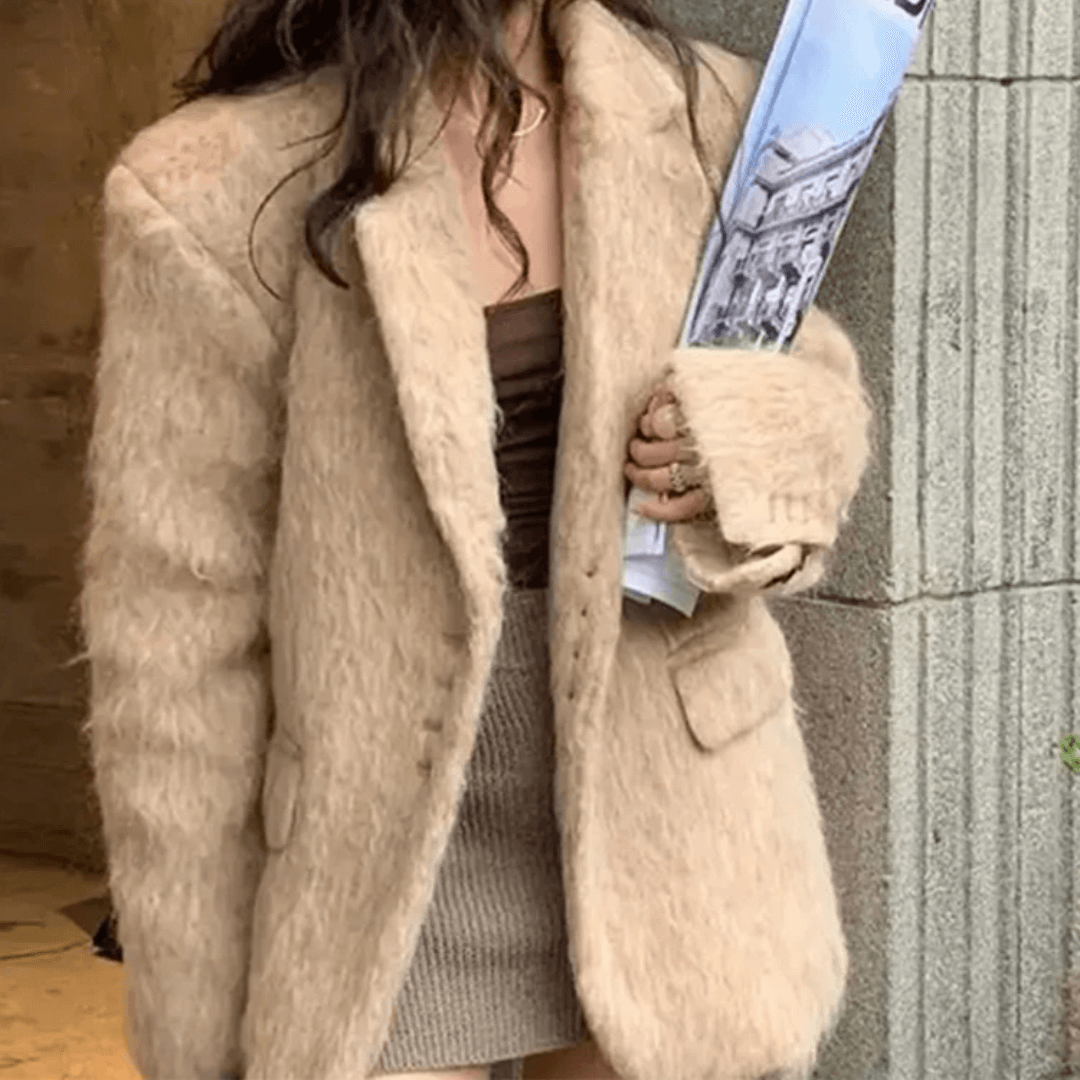 Blazer Feminino de Lã Yngrid Forglows