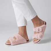 Chinelo Feminino Peluciado Fluffy Forglows