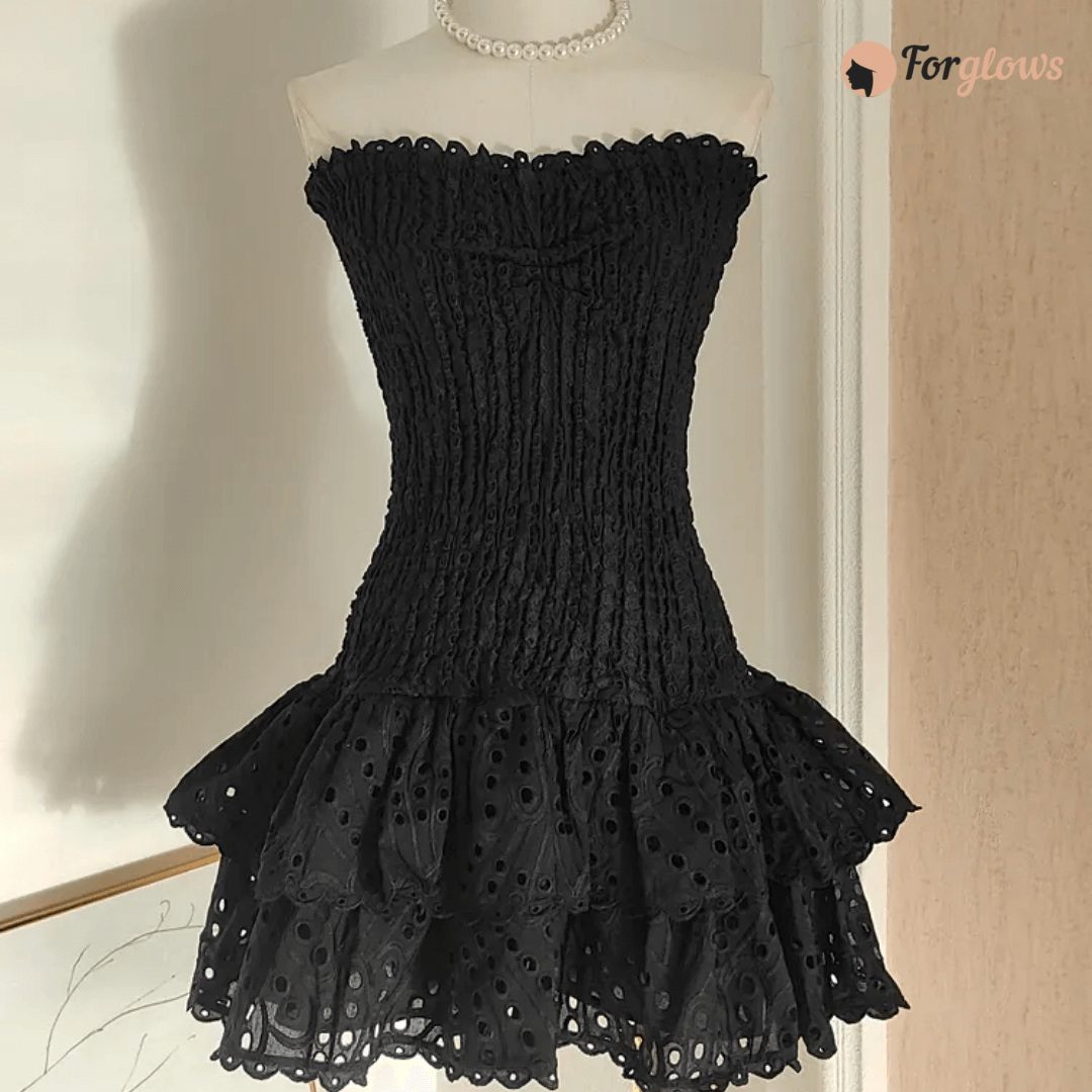Vestido Feminino Justo em Laise Antonella Forglows