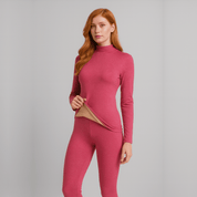 Conjunto Feminino Térmico Peluciado Segunda Pele Forglows