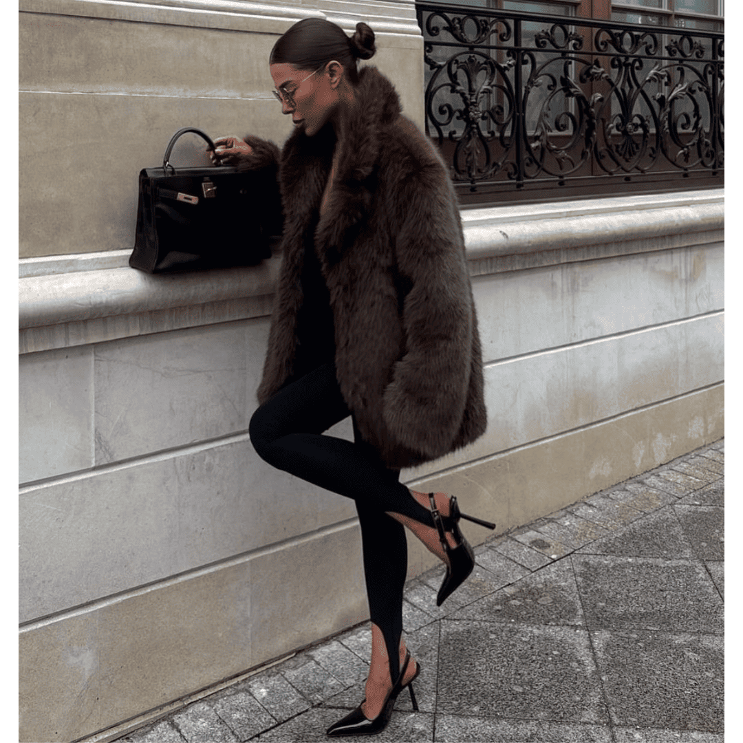Legging Feminina Canelada com Pezinho Autumn Forglows