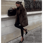 Legging Feminina Canelada com Pezinho Autumn Forglows
