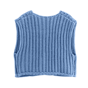 Blusa Colete Feminina de Lã Luara