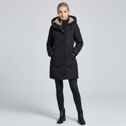 Parka Feminina Grossa com Pelúcia e Capuz Forglows