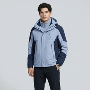 Jaqueta 3 em 1  Impermeável Masculina Forglows