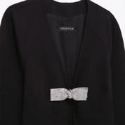 Blazer Feminino com Laço em Strass Cecília Forglows