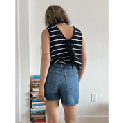 Colete Feminino de Fio com Amarração Aligne Forglows
