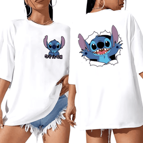 T-shirt Feminina Over Stitch