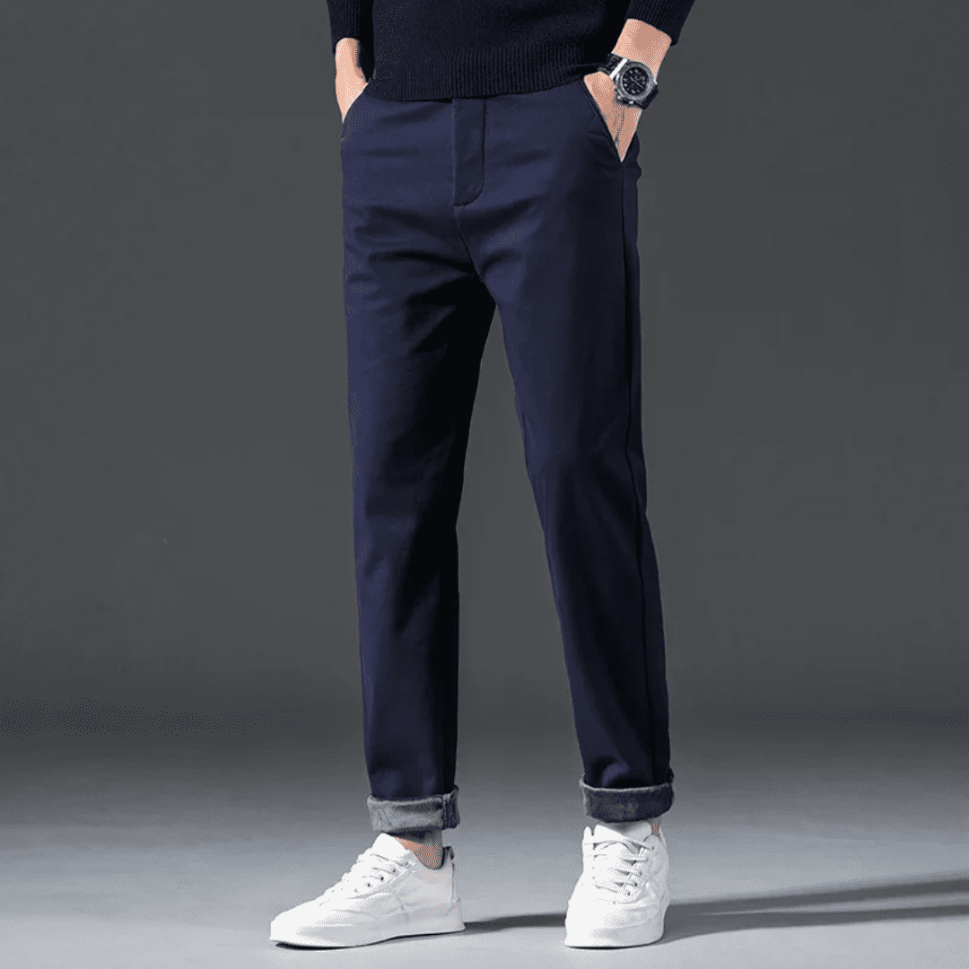Calça Masculina de Sarja Aveludada Forglows