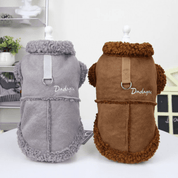 Roupa para Pet Nobuck com Pelúcia Forglows