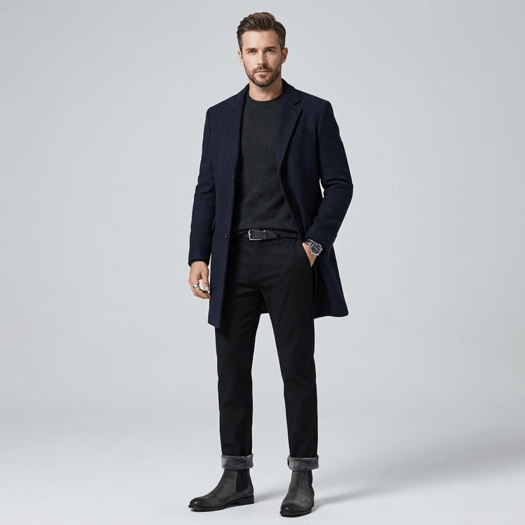 Calça Masculina de Sarja Aveludada Forglows