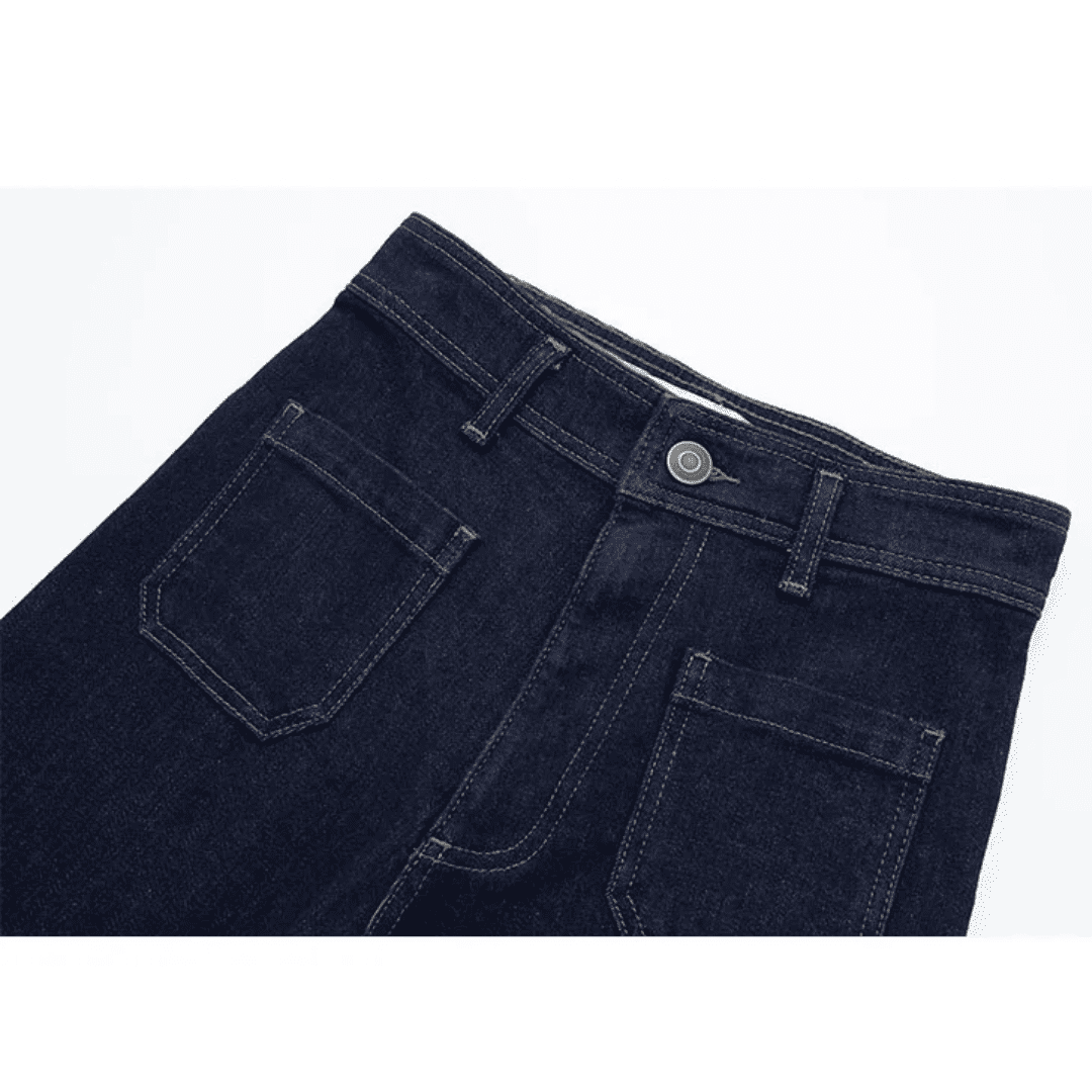 Calça Feminina Jeans Reta Forglows