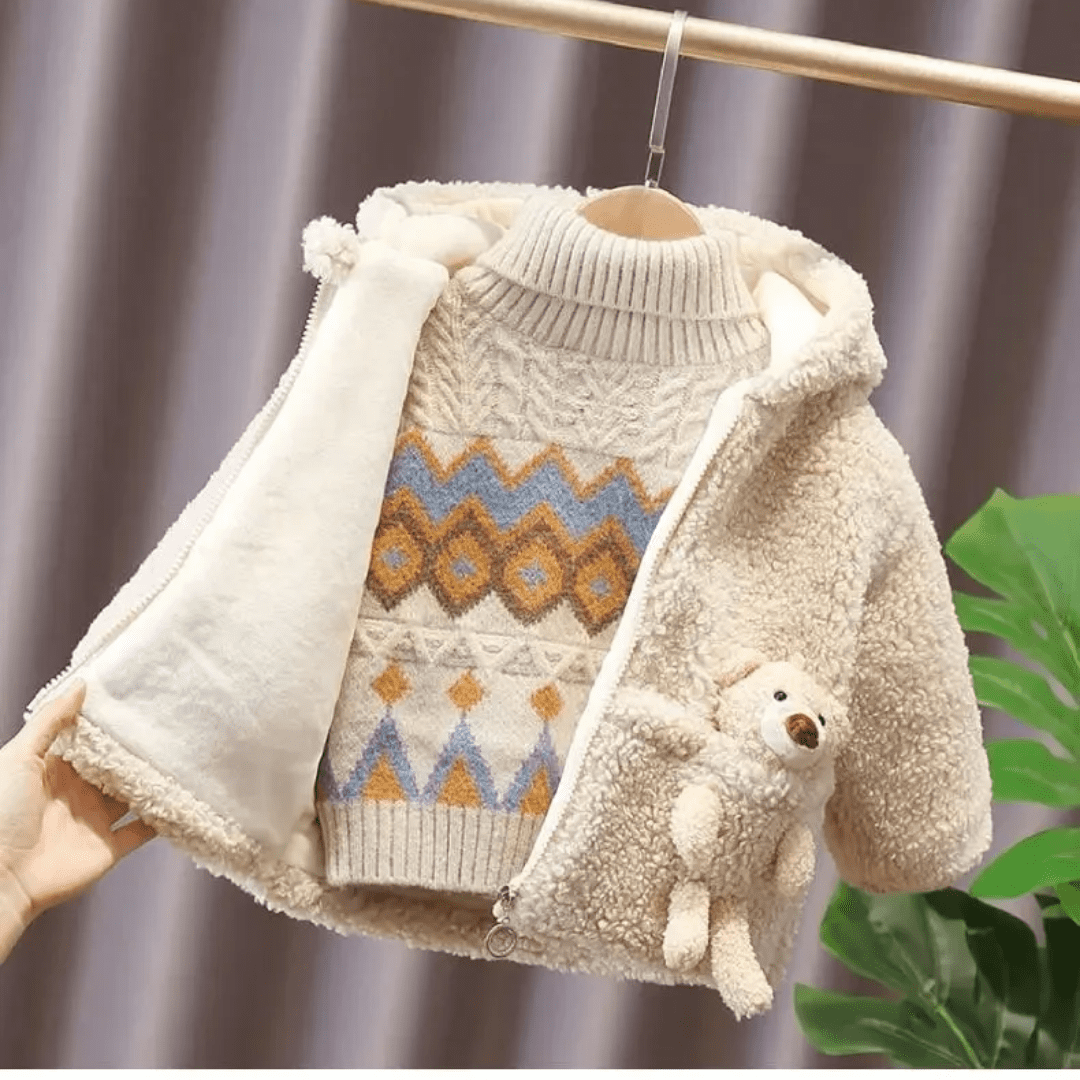 Casaco Infantil de Pelúcia Forglows