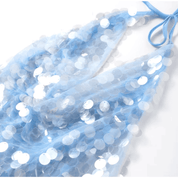 Vestido Feminino Longo com Lantejoulas Forglows