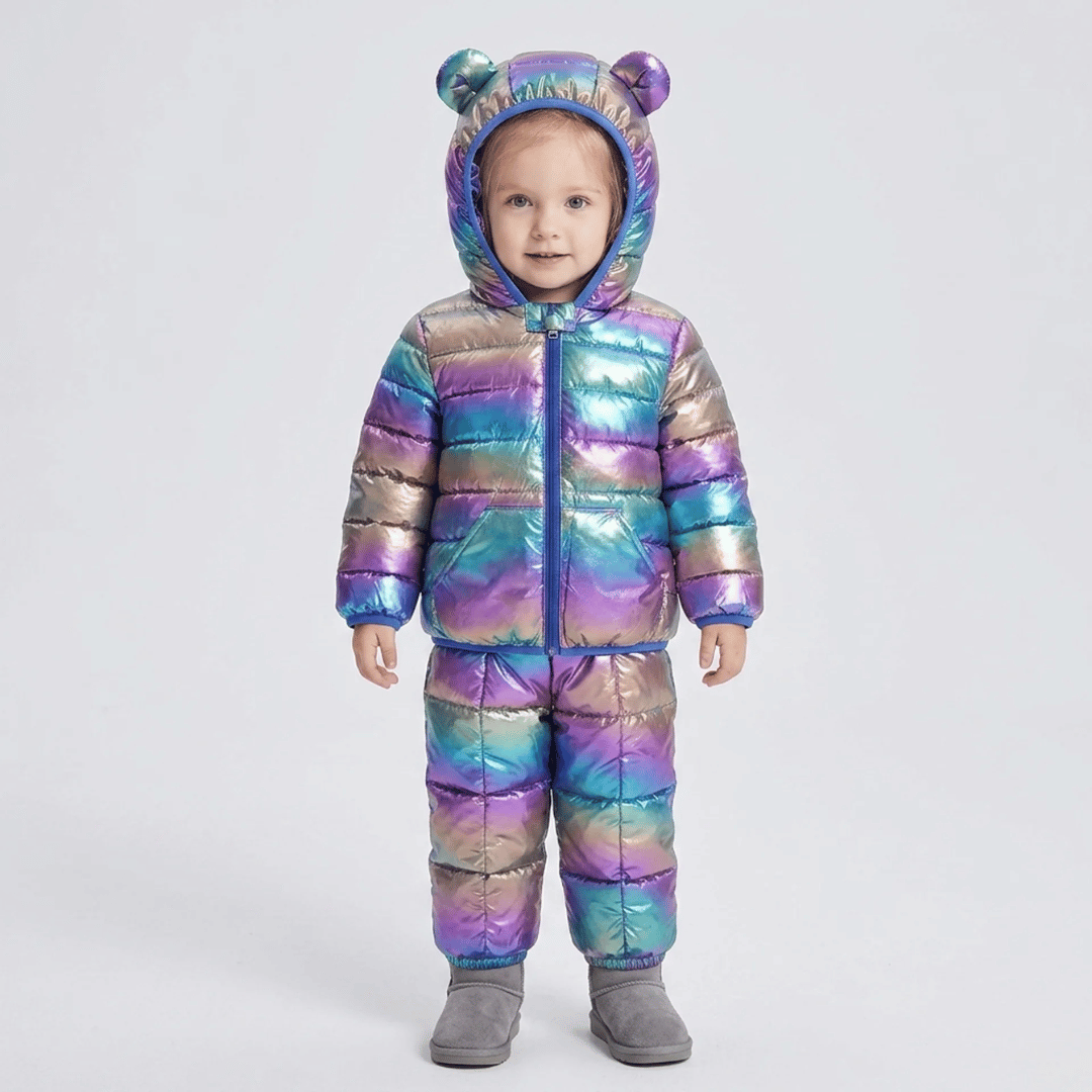 Conjunto Infantil Puffer Térmico Forglows