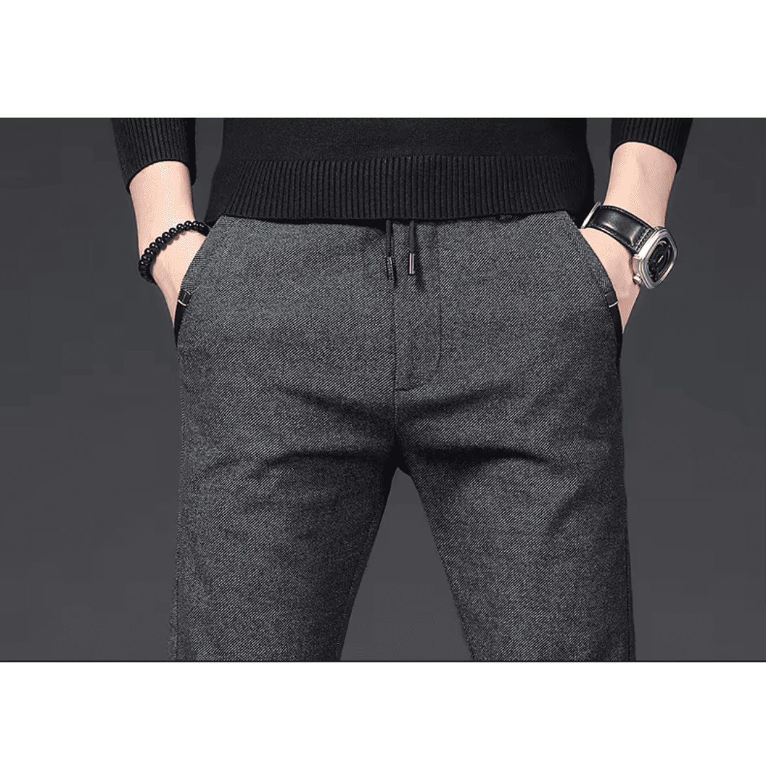 Calça Masculina Casual com Pelúcia Forglows
