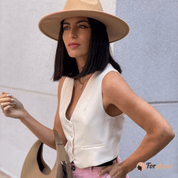 Colete Feminino Alfaiataria Yasmin Forglows