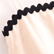 Vestido Feminino de Alcinha Reto em Linho Forglows