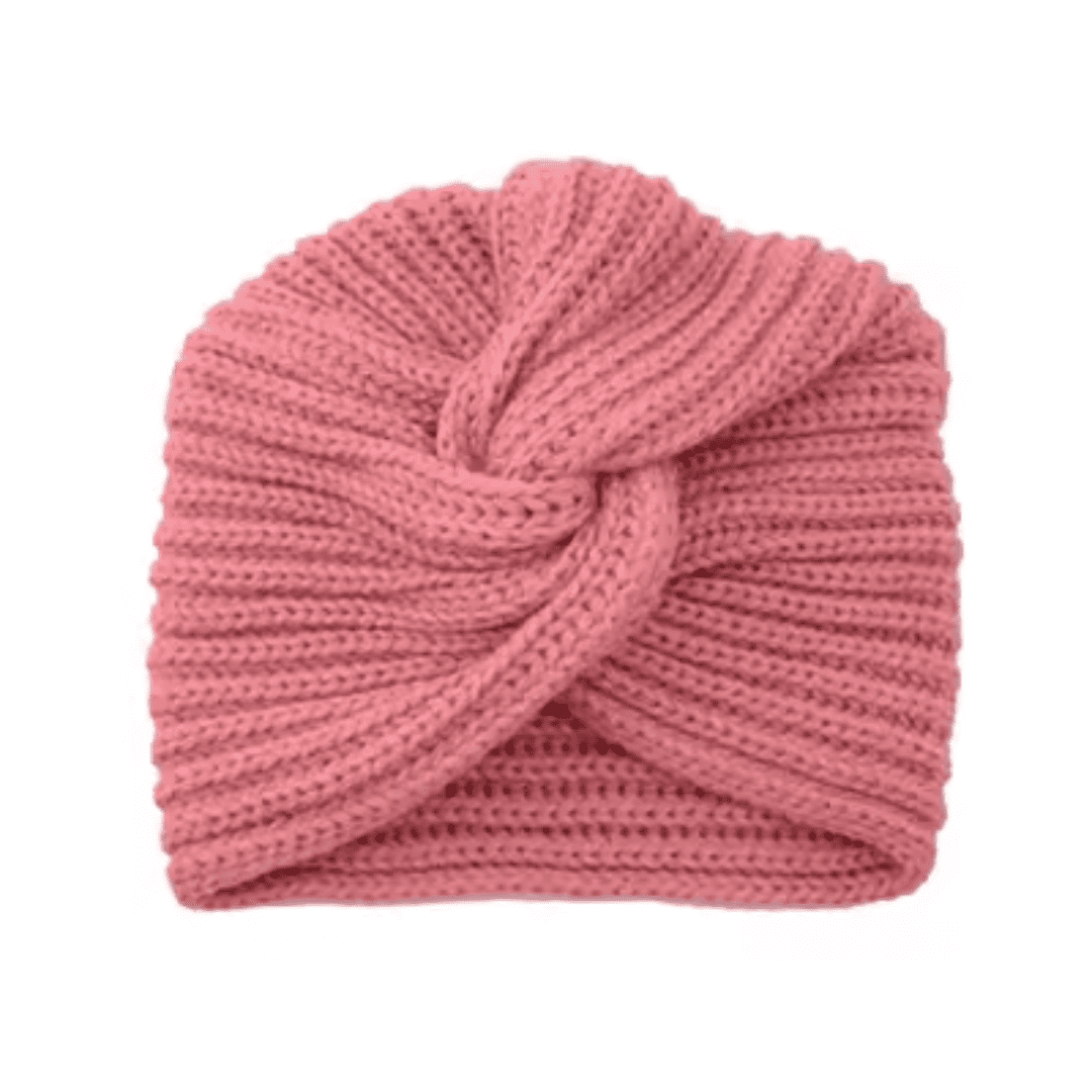 Turbante Feminino Cruzado em Tricô Forglows