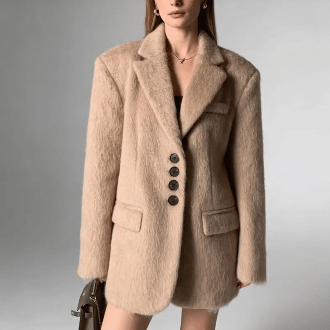 Blazer Feminino de Lã Yngrid Forglows