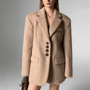Blazer Feminino de Lã Yngrid Forglows