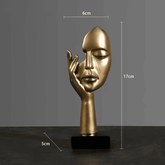 Escultura Abstrata Face