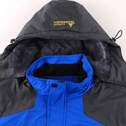 Jaqueta Masculina Forrada com Capuz para Neve Forglows