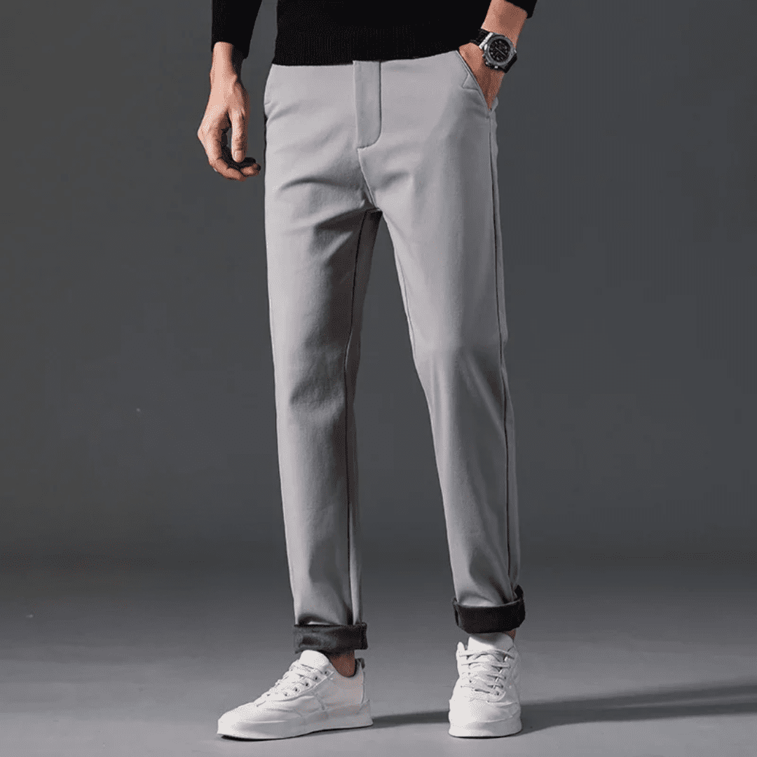 Calça Masculina de Sarja Aveludada Forglows