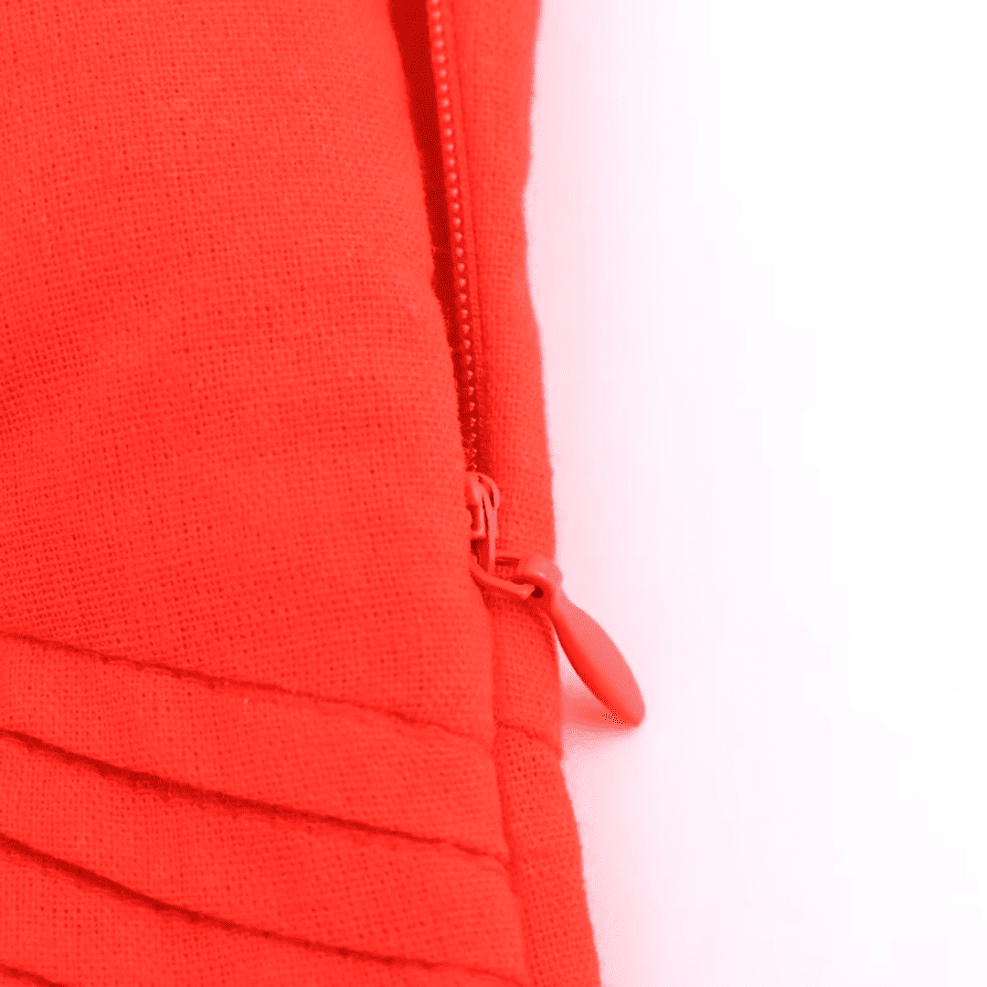 Vestido Feminino Midi em Linho com Botões Forglows