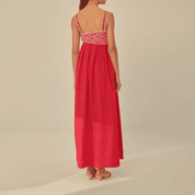 Vestido Feminino Longo de Linho Carpa Forglows