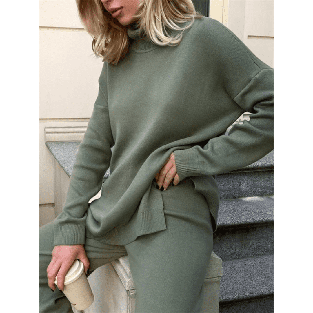 Suéter Feminino Gola Alta Tássia Forglows