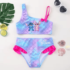 Biquíni Infantil Stitch