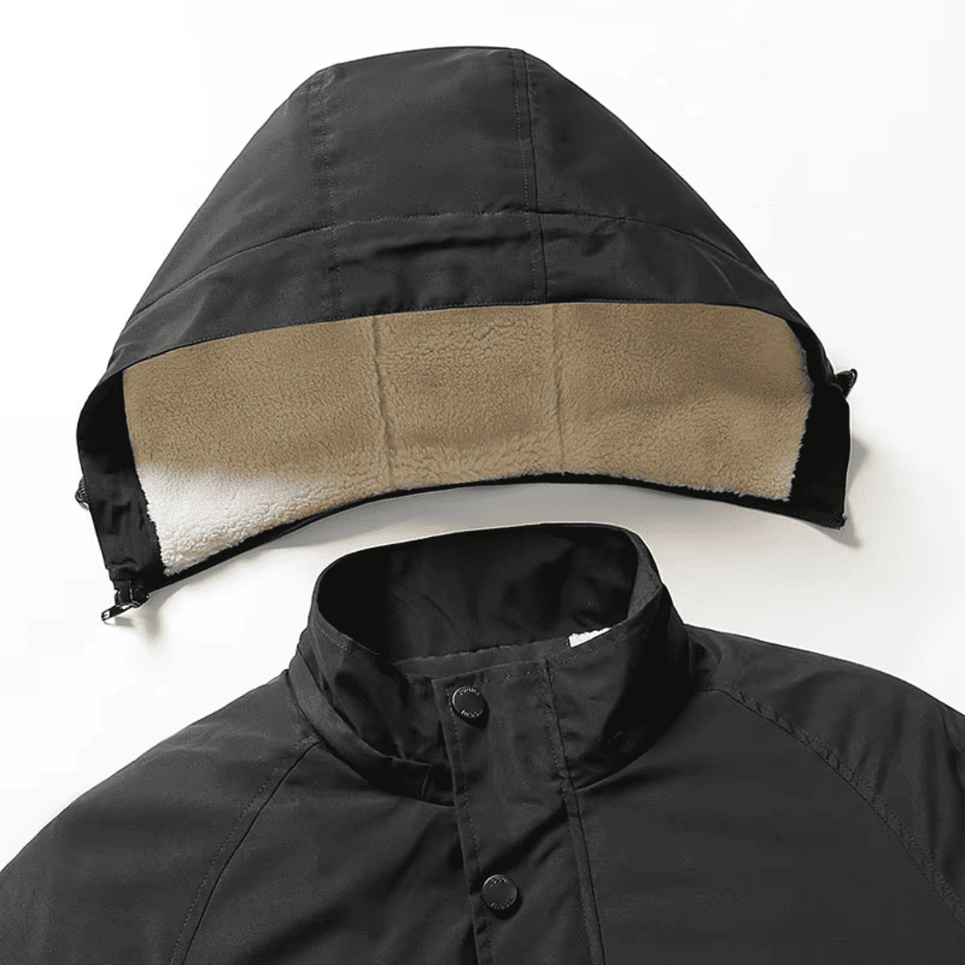 Jaqueta Masculina com Capuz Forrada Forglows