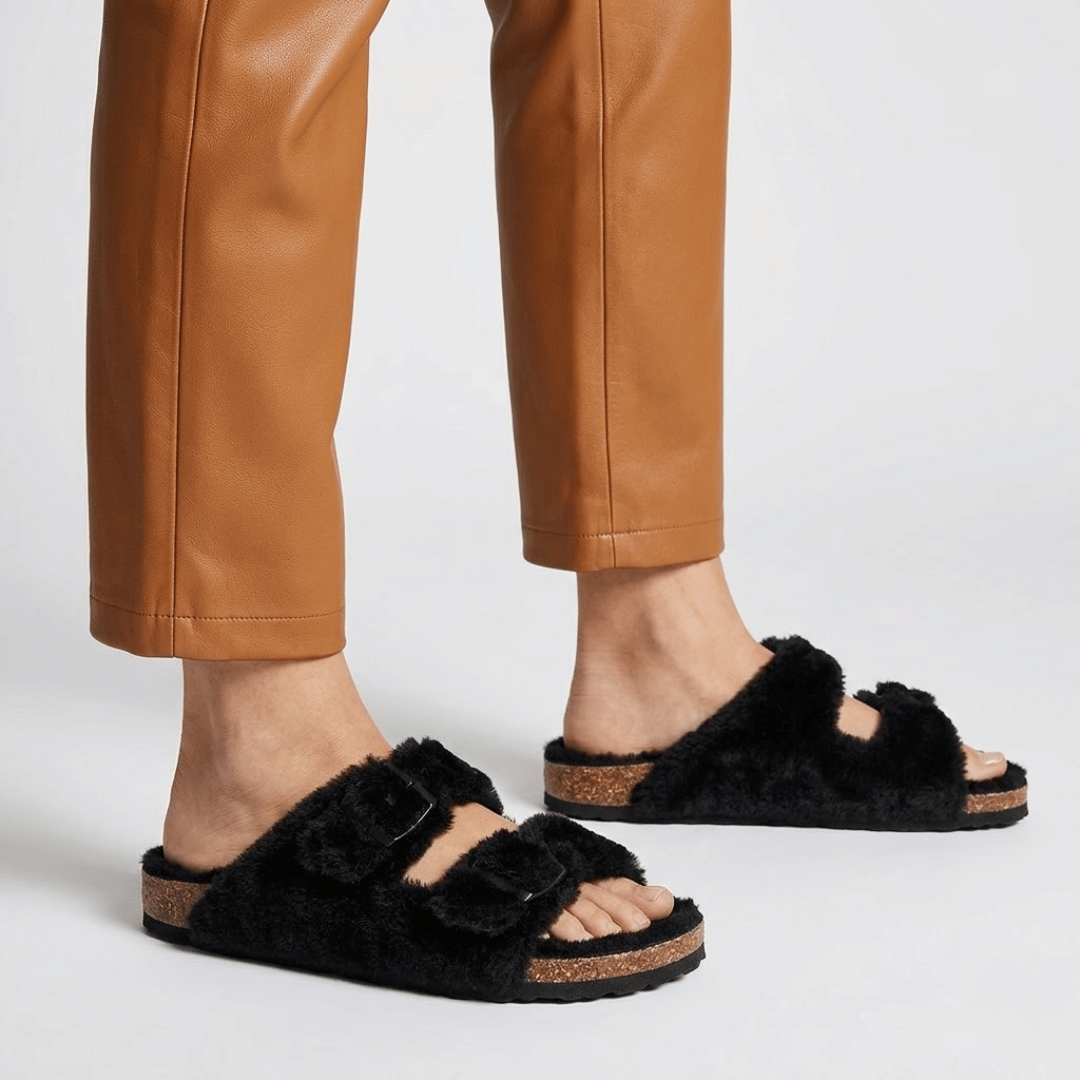 Chinelo Feminino Peluciado Fluffy Forglows