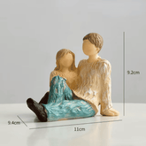 Escultura Família em Resina