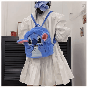 Mochila Pequena de Pelúcia do Stitch