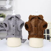 Roupa para Pet Nobuck com Pelúcia Forglows