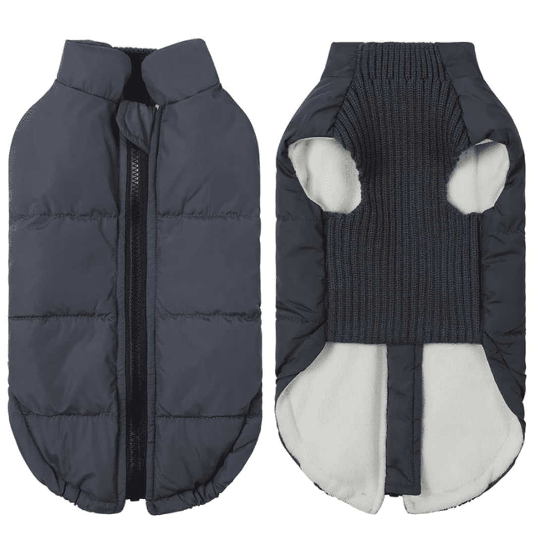 Casaco Puffer Impermeável para Pet Forglows
